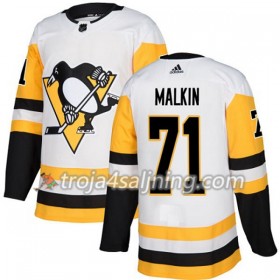 Pittsburgh Penguins tröja Evgeni Malkin 71 Vit 2017-2018 Adidas Authentic - Dame NHL Tröjor